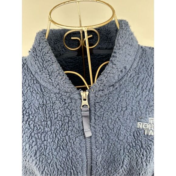 The North Face Women Osito Jacket Sherpa Fleece Urban Navy Size XL - Picture 6 of 13